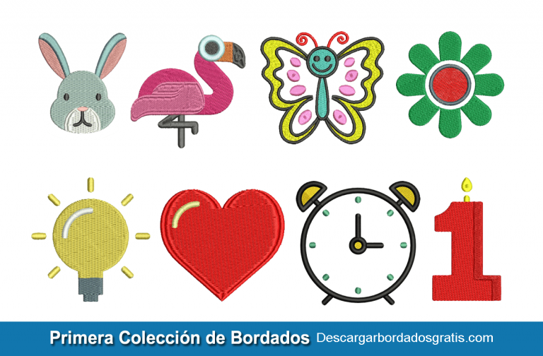 Diseños de Bordados para Máquina - Paquete de Ponchados, Matrices y Picajes