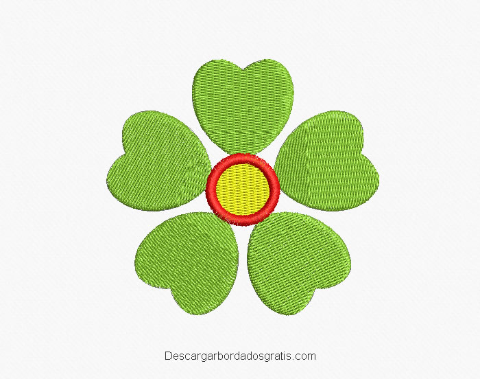 Diseño bordado de flores para bordar gratis - Bordados Gratis